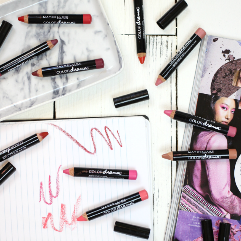 MAYBELLINE COLOR DRAMA REVIEW & LIP SWATCHES